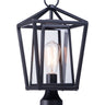 Maxim Lighting Artisan Outdoor Post Lamp Black