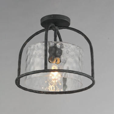 Maxim Lighting Del Mar Semi Flush Pendant Blacksmith