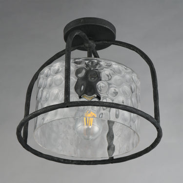 Maxim Lighting Del Mar Semi Flush Pendant Blacksmith