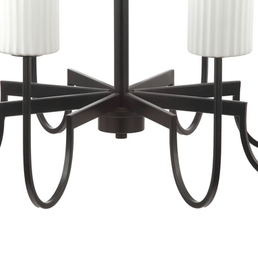 Maxim Lighting Town & Country 8-Light Chandelier Black