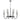 Maxim Lighting Town & Country 8-Light Chandelier Black