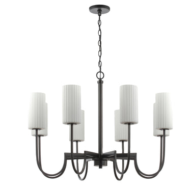 Maxim Lighting Town & Country 8-Light Chandelier Black