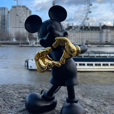 Mickey With Love by Kelly Hoppen by Leblon Delienne, Black & Gold colorway, 30 cm – image 4