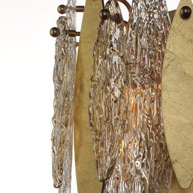 Maxim Lighting Majestic 3-Light Wall Sconce Gold Leaf