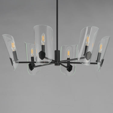 Maxim Lighting Armory 6-Light Chandelier Black
