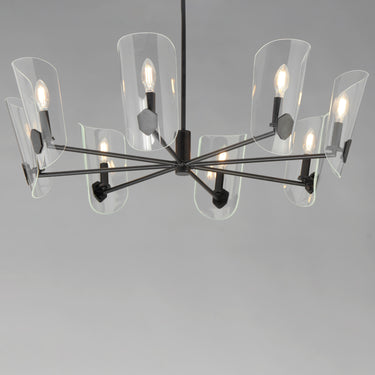 Maxim Lighting Armory 8-Light Chandelier Black