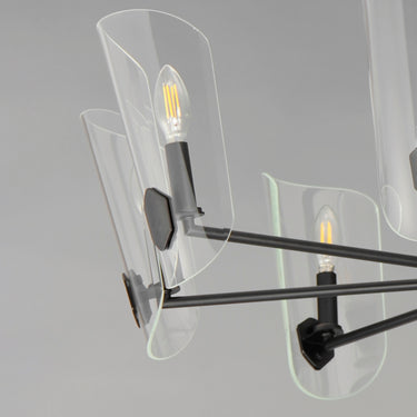 Maxim Lighting Armory 8-Light Chandelier Black