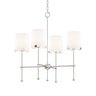 Maxim Lighting Huntington 4-Light Chandelier Satin Nickel