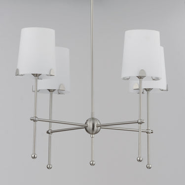 Maxim Lighting Huntington 4-Light Chandelier Satin Nickel