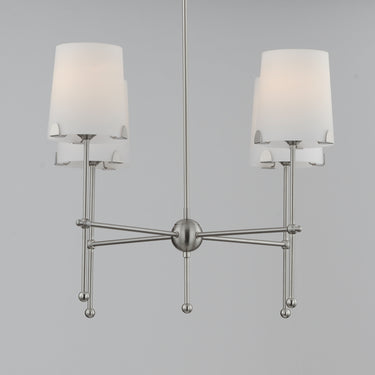 Maxim Lighting Huntington 4-Light Chandelier Satin Nickel