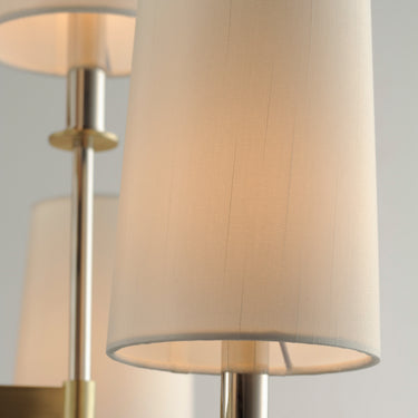 Maxim Lighting Uptown 5-Light Chandelier Satin Brass/Polished Nickel