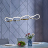 Finesse Decor Prague Horizontal Chandelier Gold and Chrome