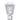 Costaluz 3272 post lantern: White | Besa Lighting