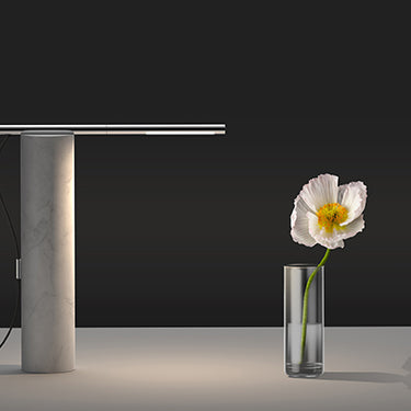 T.O Marble LED Table Lamp with Dimmable Rotating Arm by Pablo Designs - image 7