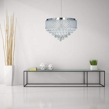 Finesse Decor Cinderella Crystal Round Chandelier 12 Light