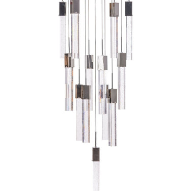 Finesse Decor Rectangular Crystal Chandelier XL 13 Light