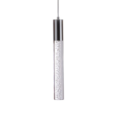 Finesse Decor Acrylic Cylinder Pendant 1 Light