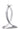 Finesse Decor Unity 1 Light Table Lamp - Chrome 