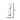 Finesse Decor Prague Chrome & Gold Table Lamp - Natural White LED Strip & Touch Dimmer 