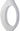Finesse Decor Trombone Vase - Small White 