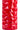 Finesse Decor Textured Honeycomb Vase - Red, 36" 