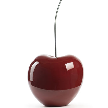 Finesse Decor Medium Red Wine Cherry Sculpture 22" Tall