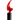 Finesse Decor Sail Floor Sculpture - Red with Black Stand 
