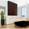 Finesse Decor Diver 22" Wall Decor Sculpture Red