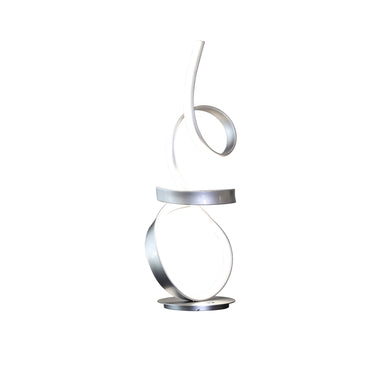 Finesse Decor Amsterdam LED with Touch Dimmer Table Lamp Silver