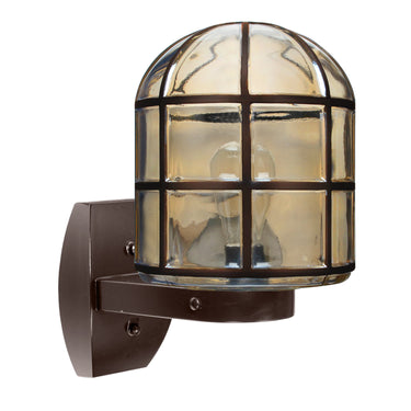 Costaluz 3417 wall lantern: Bronze | Besa Lighting