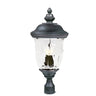 Maxim Lighting Carriage House DC 3-LT Outdoor Pole/Post Lantern Oriental Bronze
