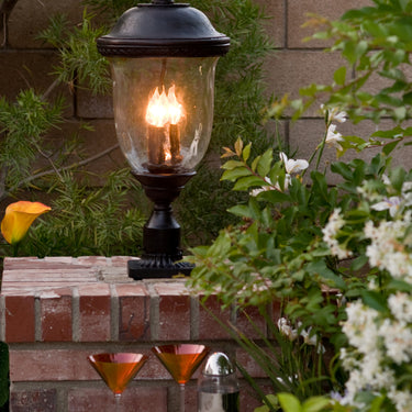Maxim Lighting Carriage House DC 2-Light Outdoor Wall Lantern Oriental Bronze