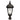 Maxim Lighting Knob Hill Cast 3-Light Outdoor Pole/Post Lantern Sienna