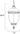 Maxim Lighting Knob Hill Cast 3-Light Outdoor Hanging Lantern Sienna