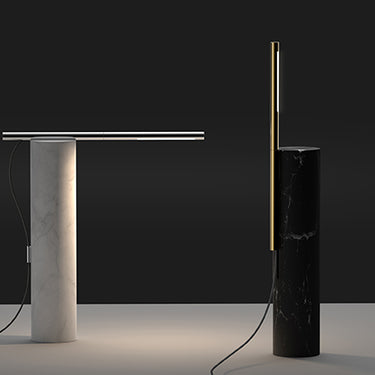 T.O Marble LED Table Lamp with Dimmable Rotating Arm by Pablo Designs - image 6