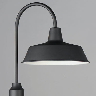 Maxim Lighting Pier M Post Lantern Black