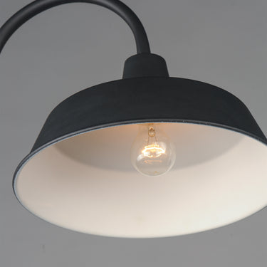 Maxim Lighting Pier M Post Lantern Black