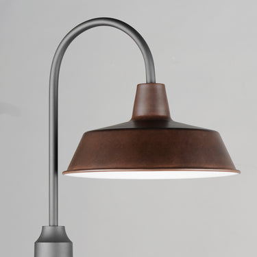Maxim Lighting Pier M Post Lantern Empire Bronze/Black