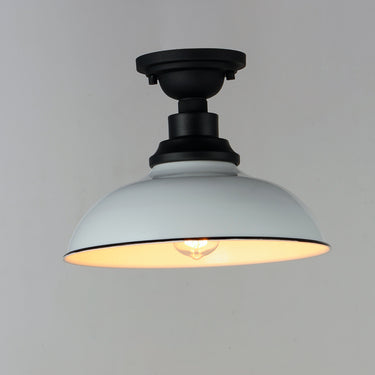 Maxim Lighting Granville Flush Mount White/Black