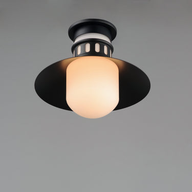 Maxim Lighting Admiralty Outdoor Flush Mount Black