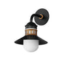 Maxim Lighting Admiralty Outdoor Wall Sconce Black/Antique Brass