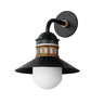 Maxim Lighting Admiralty Outdoor Wall Sconce Black/Antique Brass