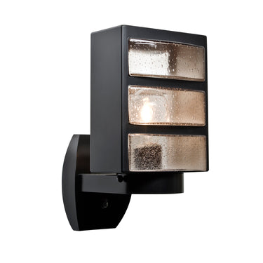 Costaluz 3513 wall lantern: Black | Besa Lighting