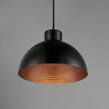Maxim Lighting Rockport Pendant Black/Antique Copper