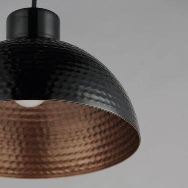Maxim Lighting Rockport Pendant Black/Antique Copper