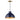 Maxim Lighting Rockport 12" Pendant Glossy Navy/Natural Aged Brass