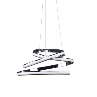 Finesse Decor Oslo LED Adjustable Chandelier Chrome