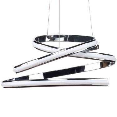 Finesse Decor Oslo LED Adjustable Chandelier Chrome