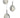 Finesse Decor Bubbling Glow Round Chandelier - Chrome 