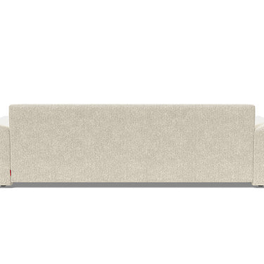 Modern Taura Off White Vilander sleeper sofa – full-size convertible sofa by Innovation Living for small spaces and guest rooms